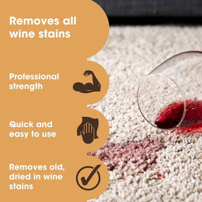 Soluție pentru îndepărtarea petelor de vin roșu