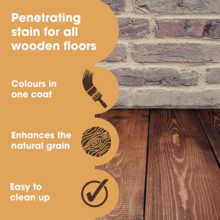 Lac pentru podele din lemn 2,5l