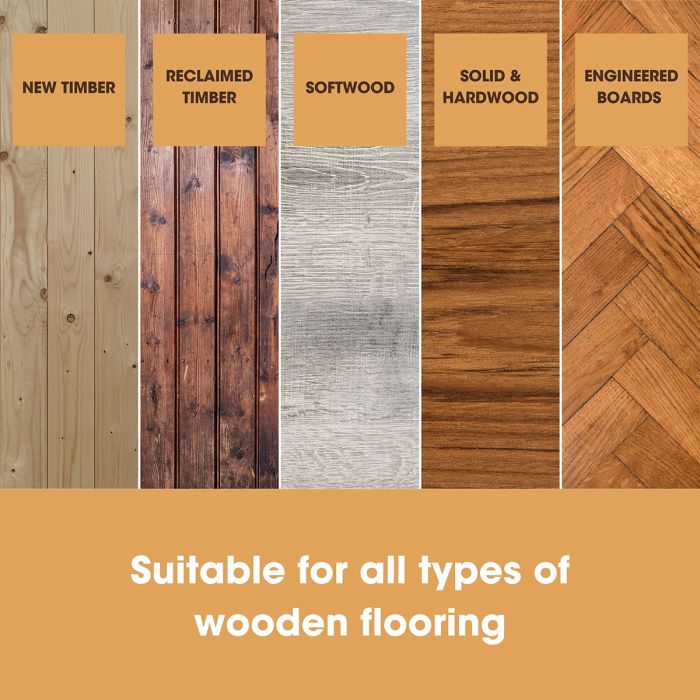 Lac pentru podele din lemn 2,5l